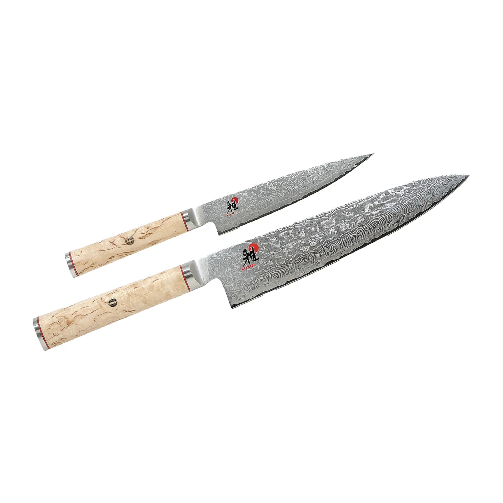 Lot de couteaux Miyabi Birch 5000MCD 2 Pièces, Bois Miyabi