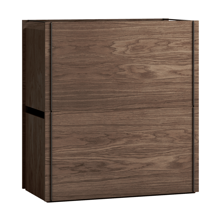 Boîte de rangement Moebe, Smoked oak-black MOEBE