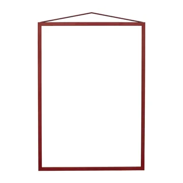 Cadre A3 Moebe 31,3x43,6 cm - Transparent, Rouge - MOEBE