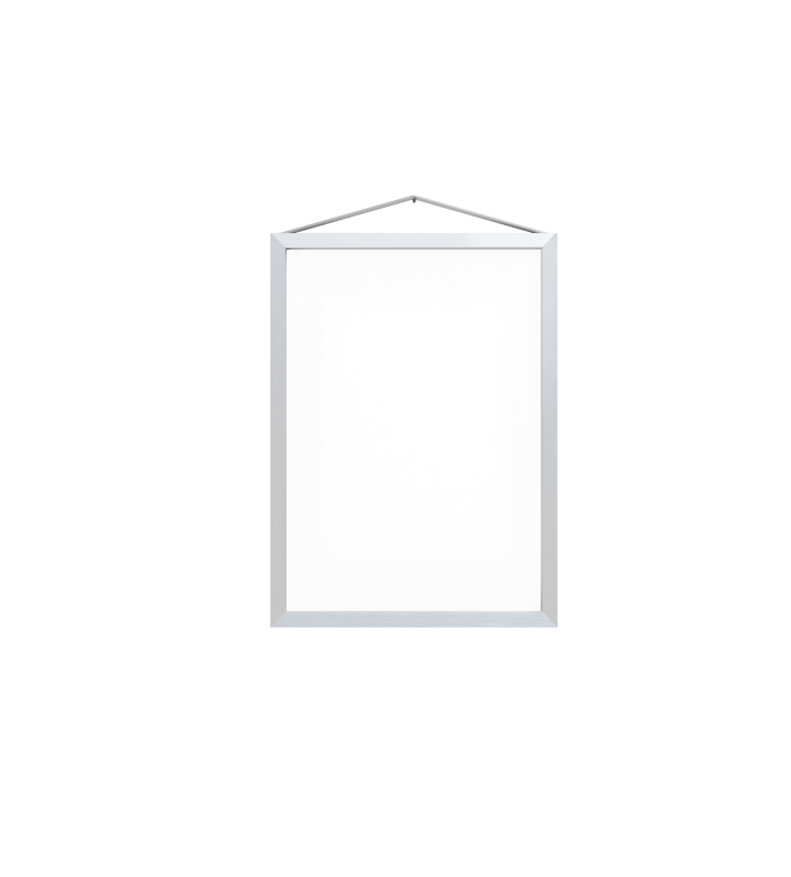 Cadre A4 Moebe 22,6x31,3 cm - Brushed aluminium - MOEBE