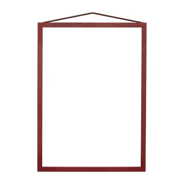 Cadre A4 Moebe 22,6x31,3 cm - Transparent, Rouge - MOEBE