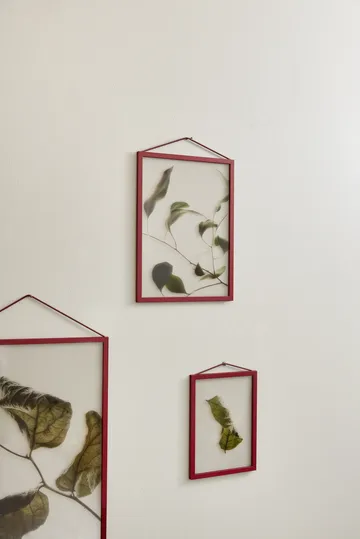 Cadre A4 Moebe 22,6x31,3 cm - Transparent, Rouge - MOEBE