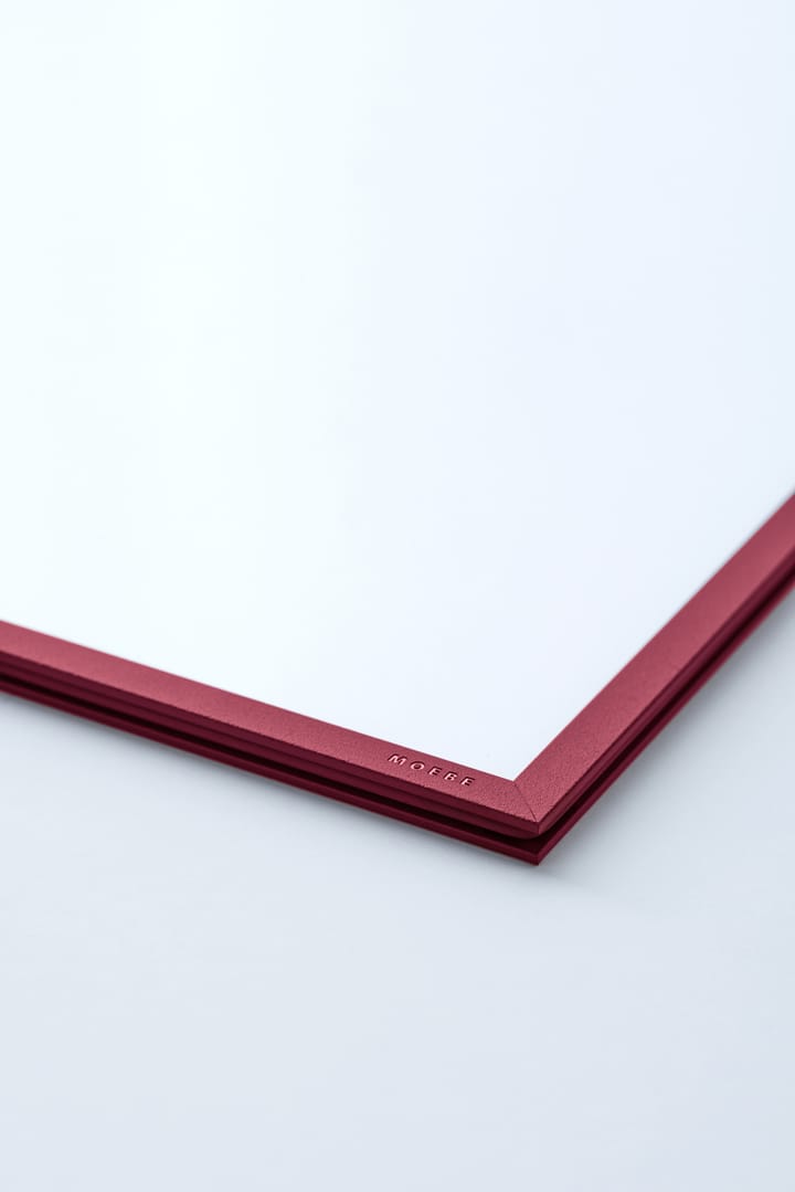 Cadre A5 Moebe 16,5x22,7 cm, Transparent, Rouge MOEBE