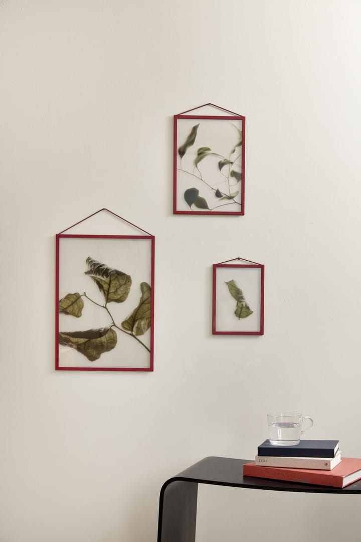 Cadre A5 Moebe 16,5x22,7 cm, Transparent, Rouge MOEBE