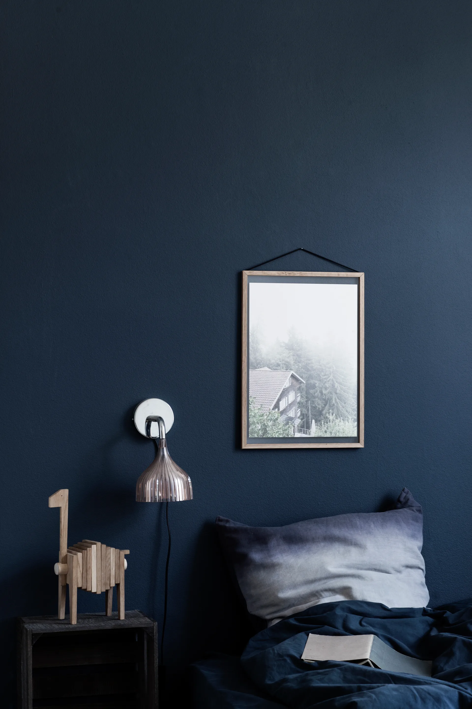 Cadre en chêne Moebe 40x50 cm, Transparent, Bois, Noir MOEBE