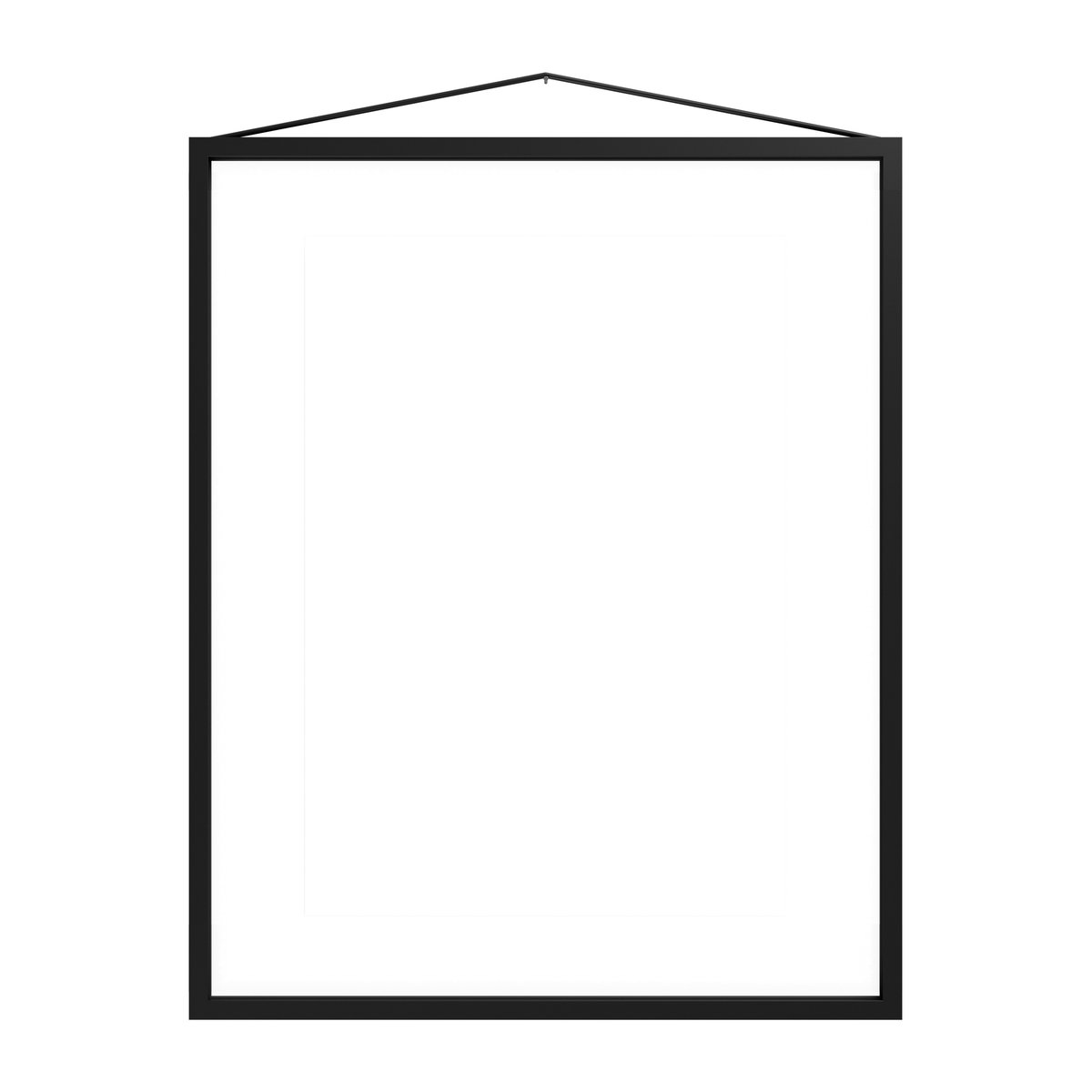 MOEBE Cadre Moebe 40x50 cm Transparent, Noir | Design Scandinave | Cadres | Noir