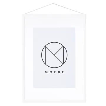 Cadre Moebe A3 31,7x44 cm - Blanc - MOEBE