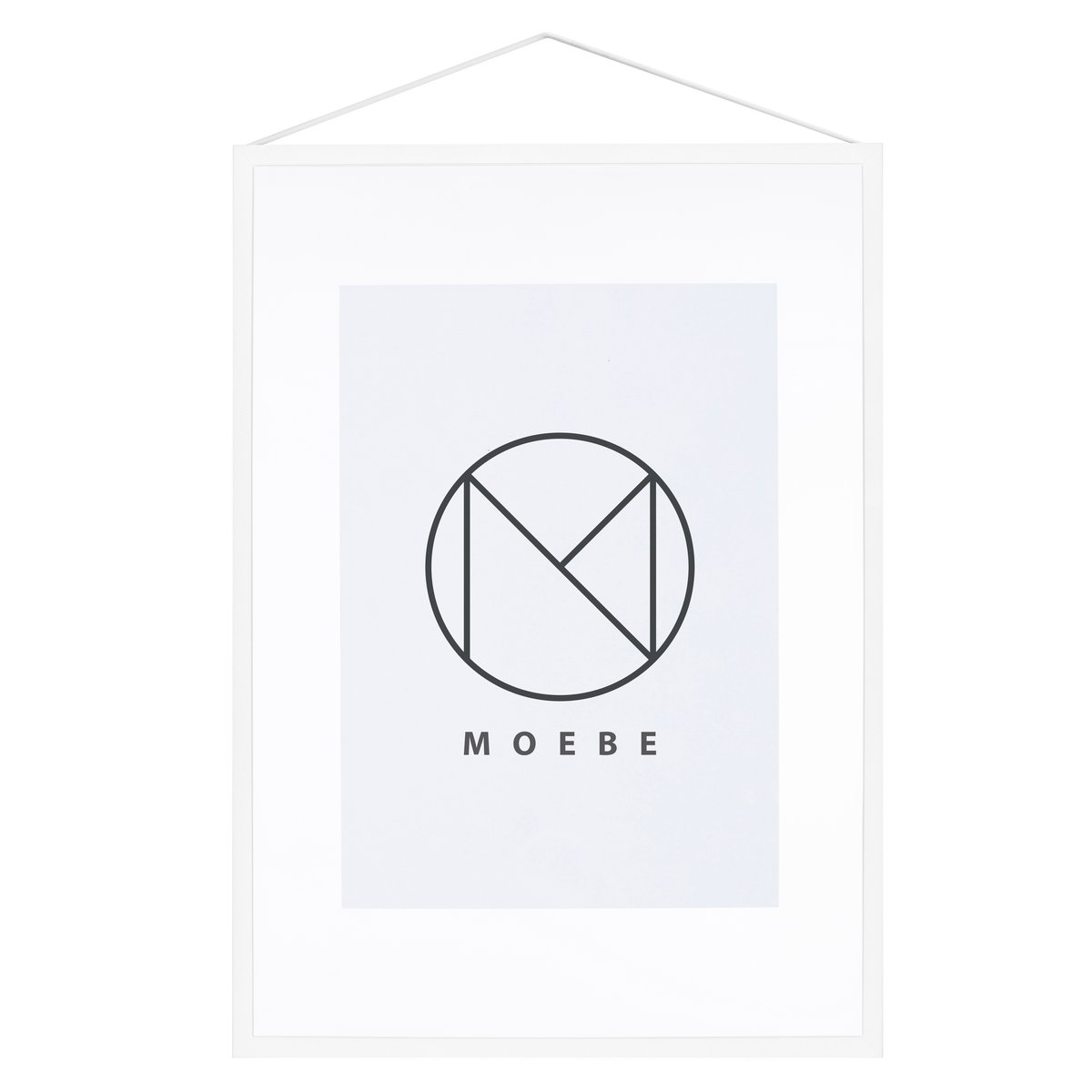MOEBE Cadre Moebe A3 31,7x44 cm Blanc | Design Scandinave | Cadres | Blanc