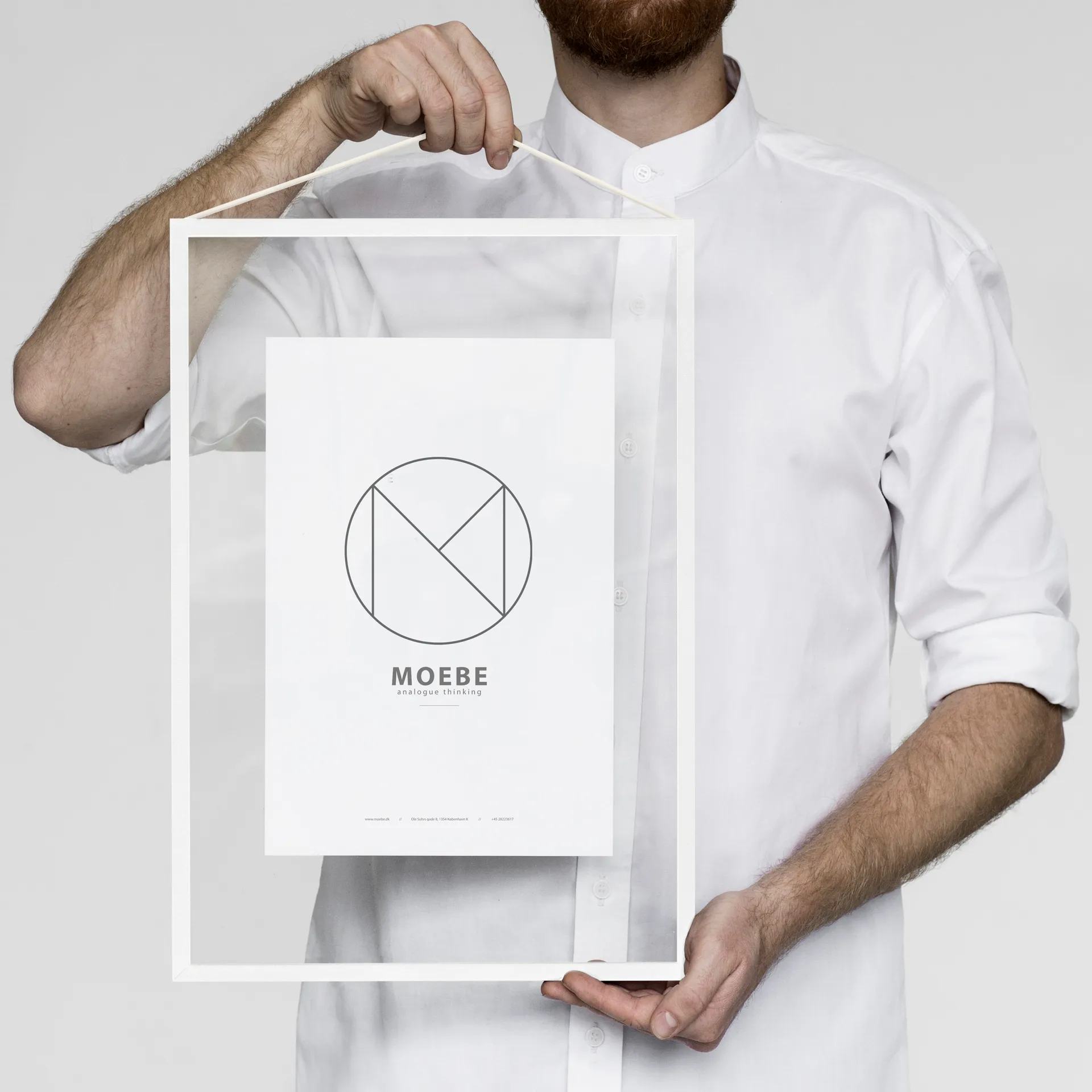 Cadre Moebe A3 31,7x44 cm, Blanc MOEBE