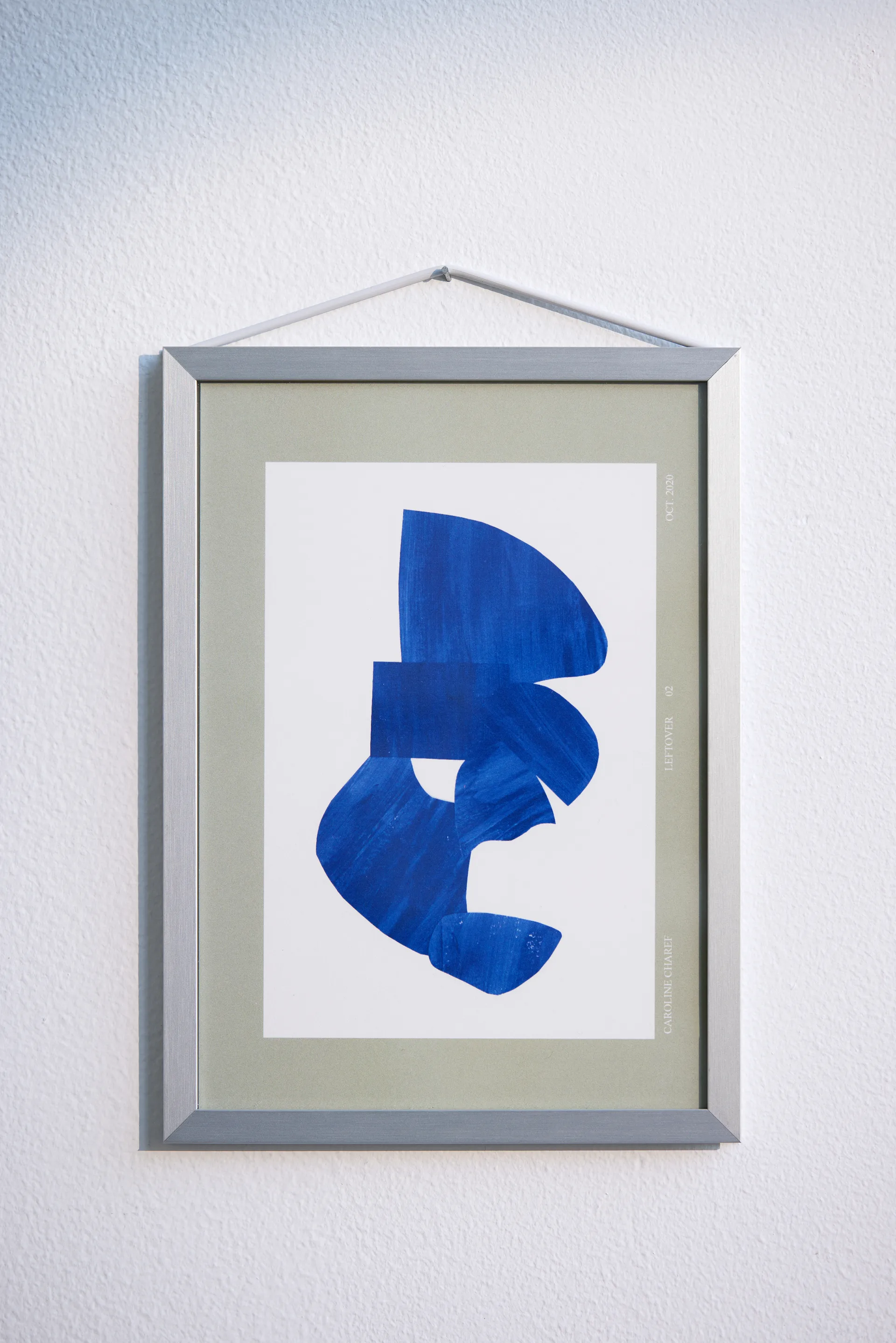 Cadre Moebe A3 31,7x44 cm, Brushed aluminium MOEBE