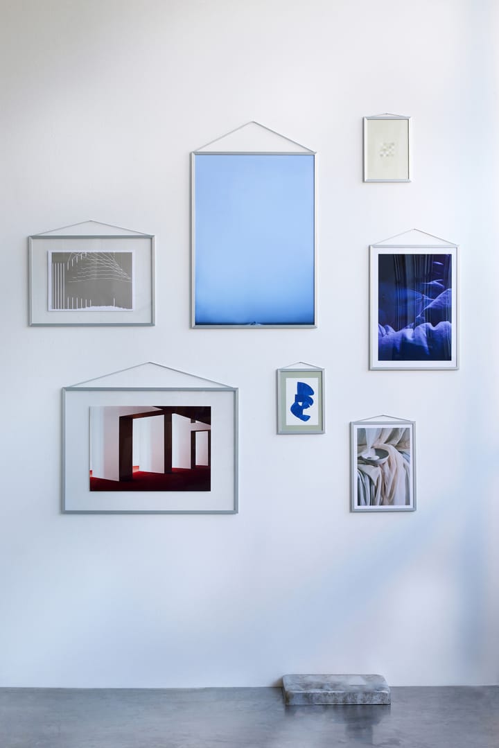 Cadre Moebe A3 31,7x44 cm, Brushed aluminium MOEBE
