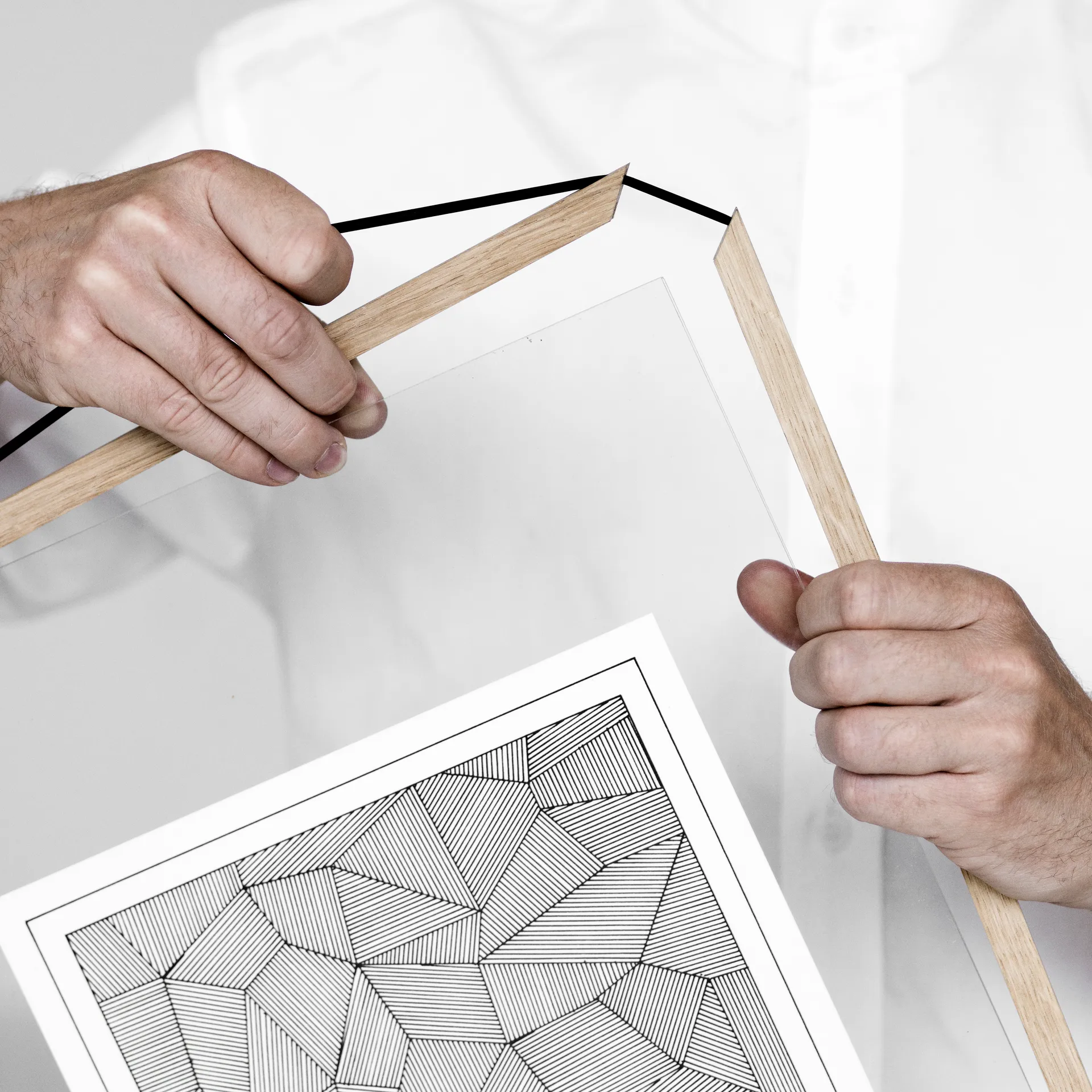 Cadre Moebe A3 31,7x44 cm, Chêne MOEBE