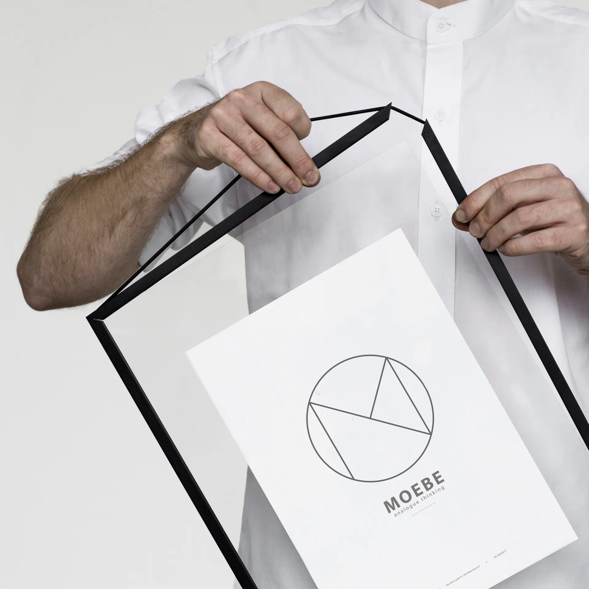 Cadre Moebe A3 31,7x44 cm, Noir MOEBE