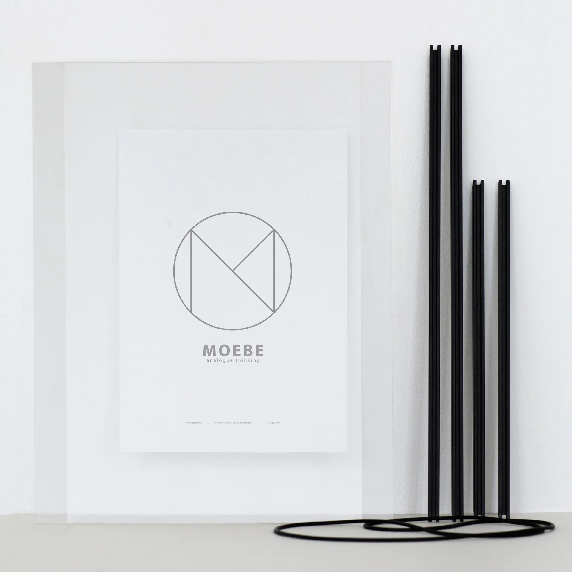 Cadre Moebe A3 31,7x44 cm, Noir MOEBE