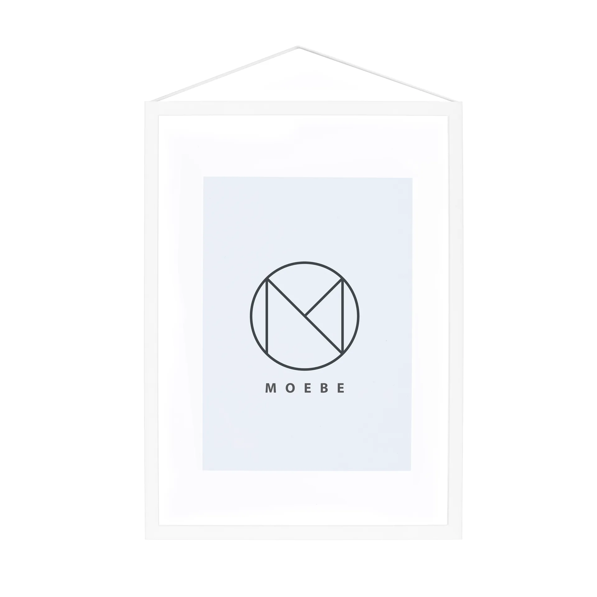 Cadre Moebe A4 23x31,7 cm, Blanc MOEBE