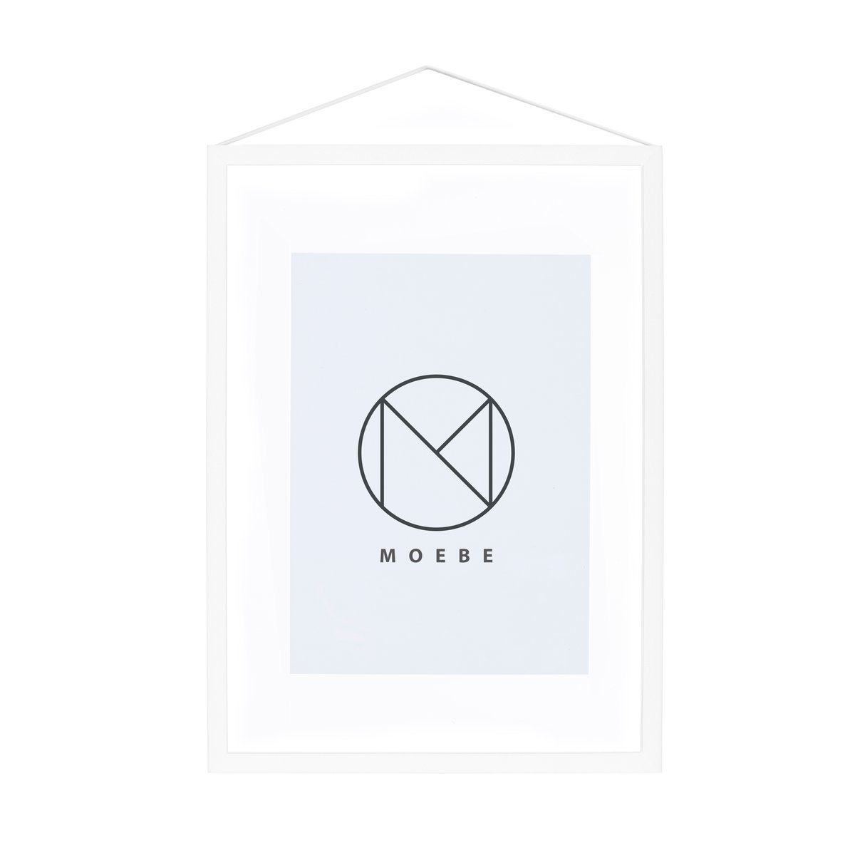 MOEBE Cadre Moebe A4 23x31,7 cm Blanc | Design Scandinave | Cadres | Blanc