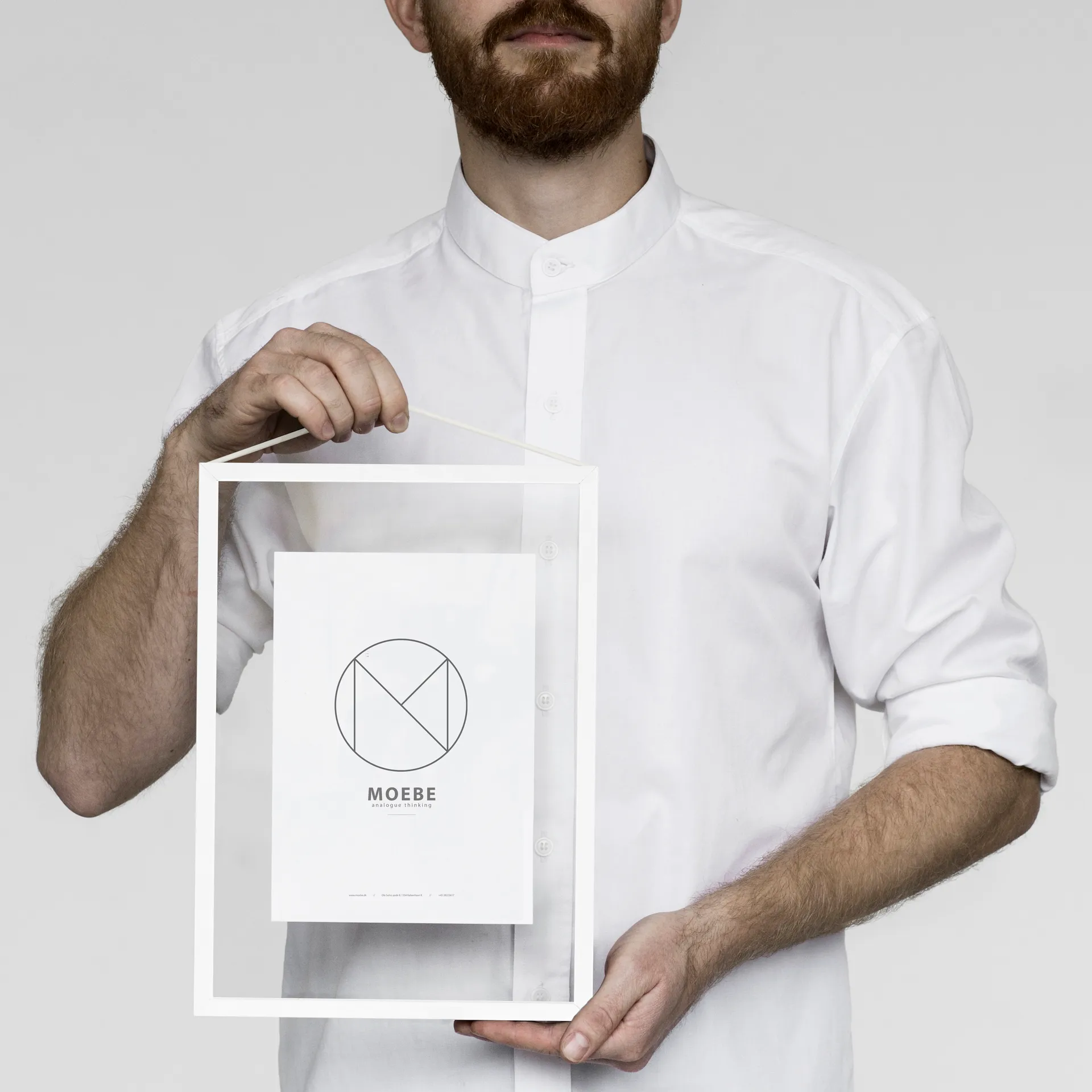 Cadre Moebe A4 23x31,7 cm, Blanc MOEBE