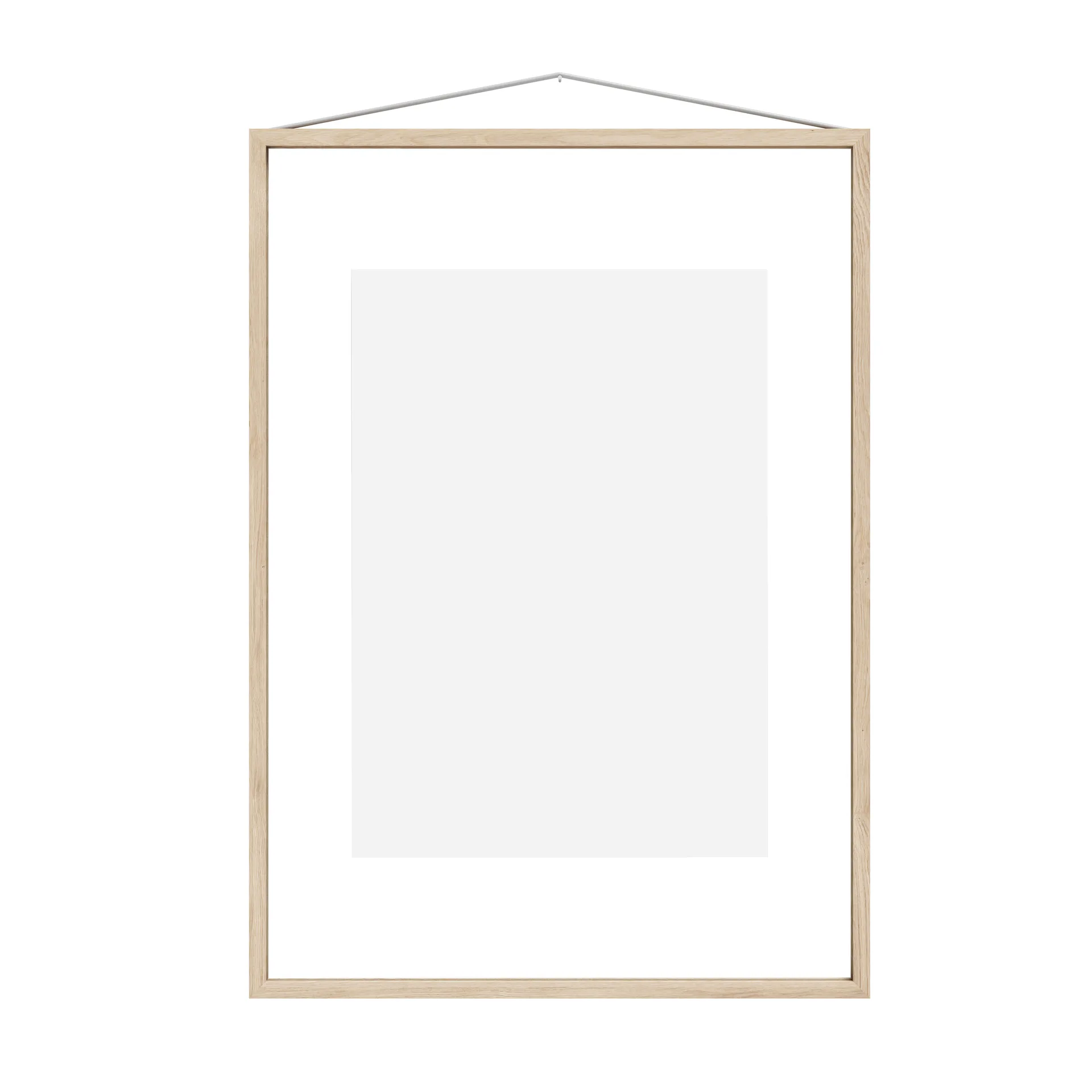 Cendrier Moebe A2 44,8x61,5 cm, Transparent, Bois, Noir MOEBE
