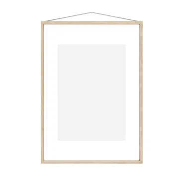 Cendrier Moebe A2 44,8x61,5 cm - Transparent, Bois, Noir - MOEBE
