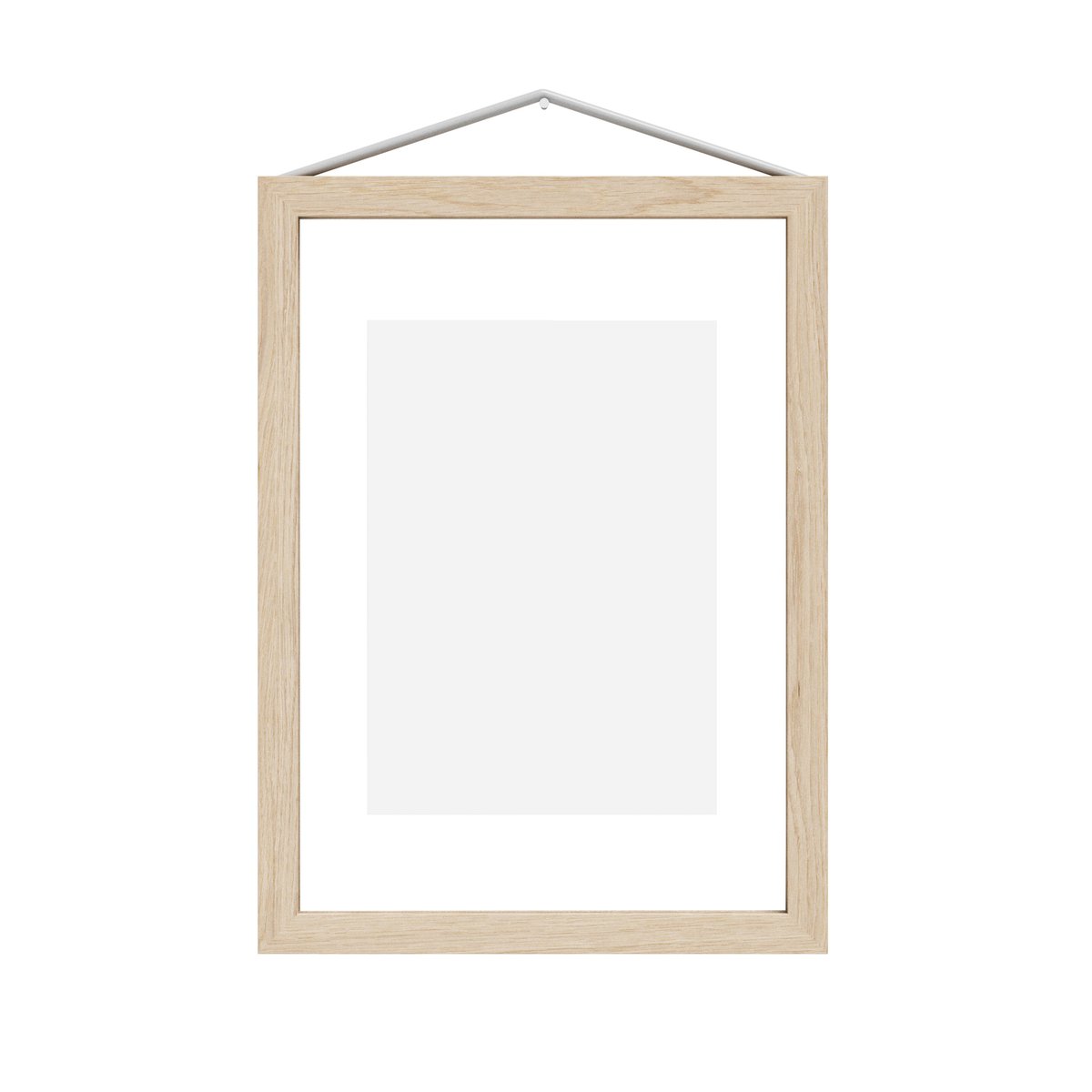 MOEBE Cendrier Moebe A5 16,8x23,2 cm Transparent, Bois, Noir