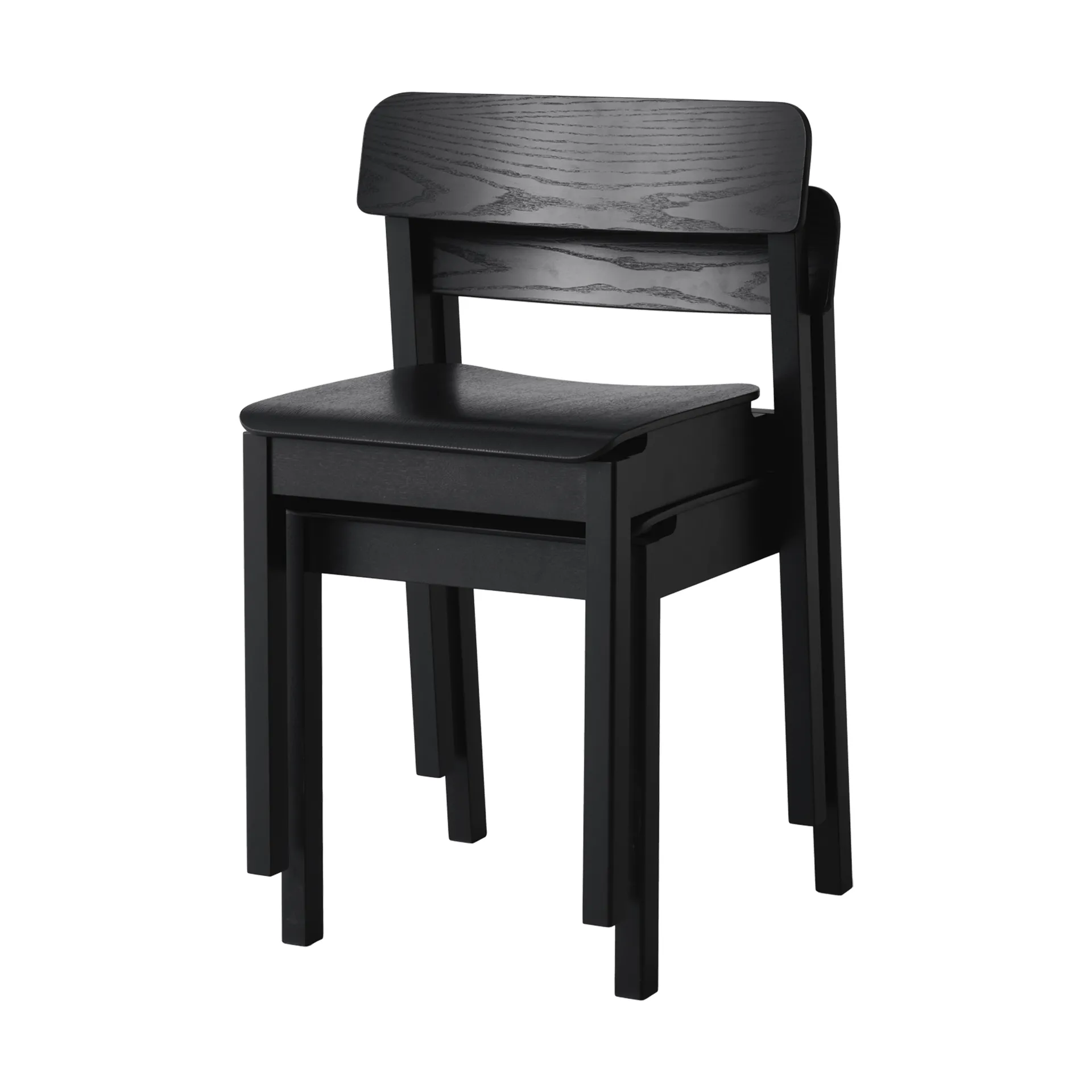 Chaise Everyday Chair, Black MOEBE