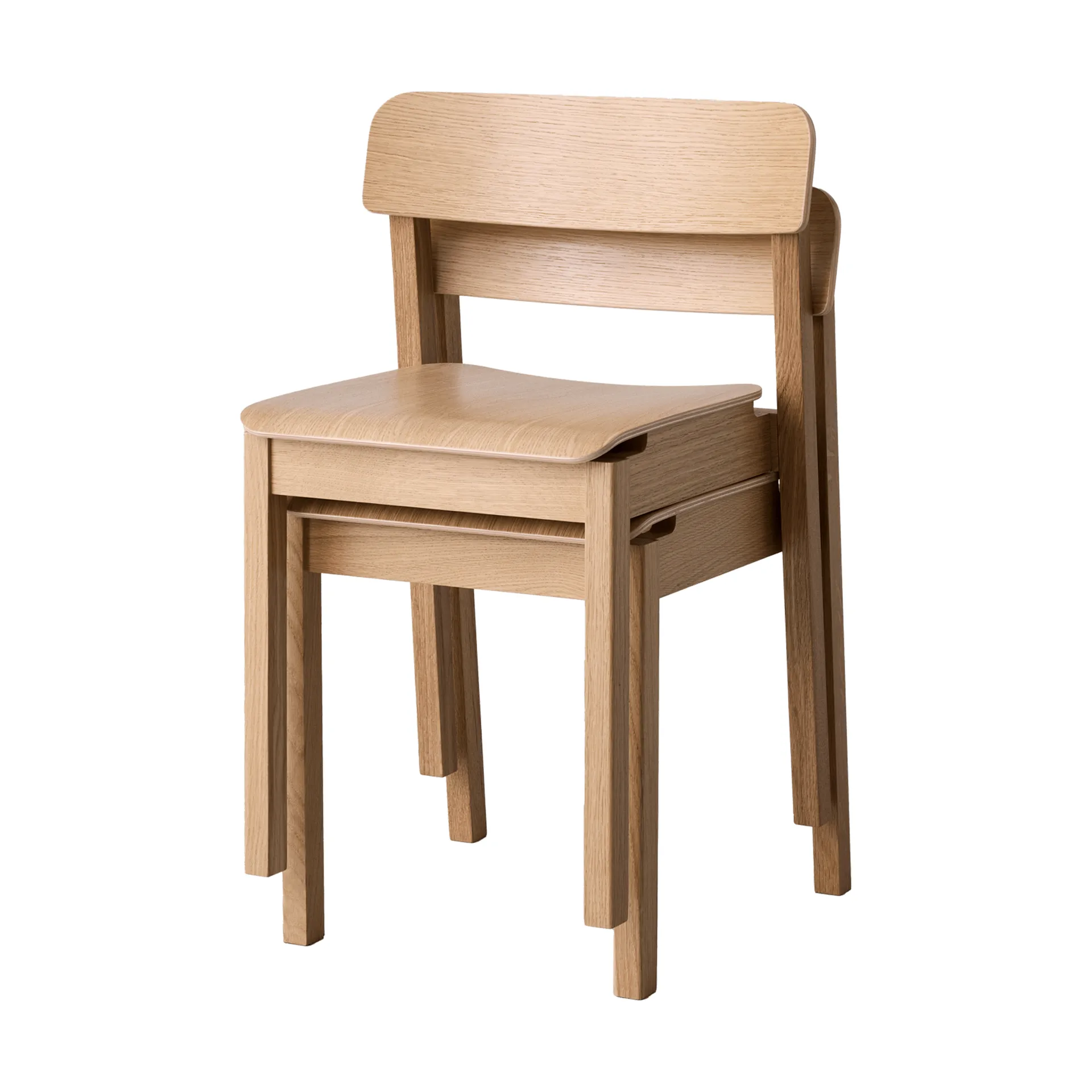 Chaise Everyday Chair, Chêne laqué MOEBE