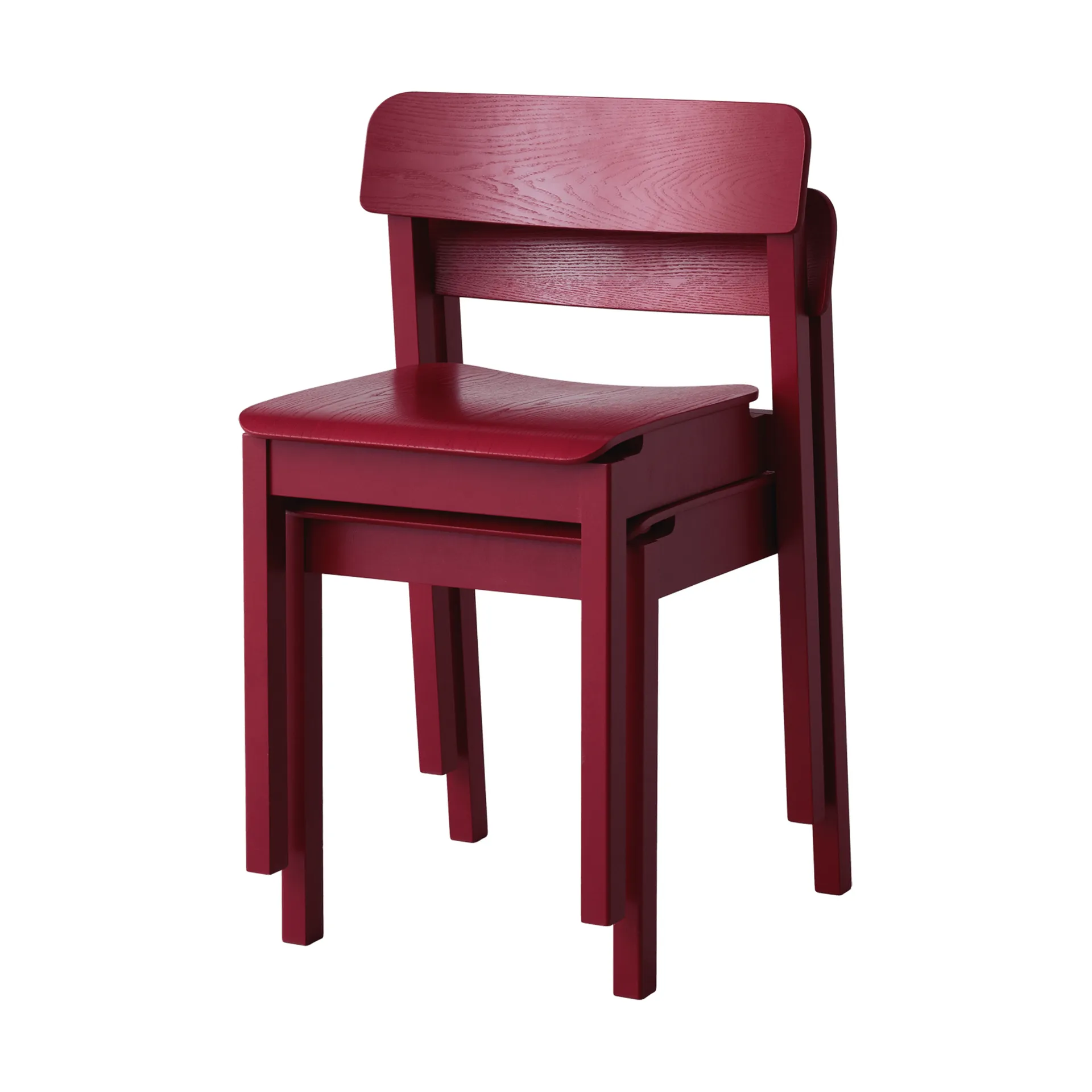 Chaise Everyday Chair, Purple red MOEBE