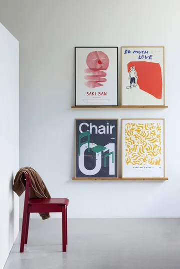 Chaise Everyday Chair - Purple red - MOEBE