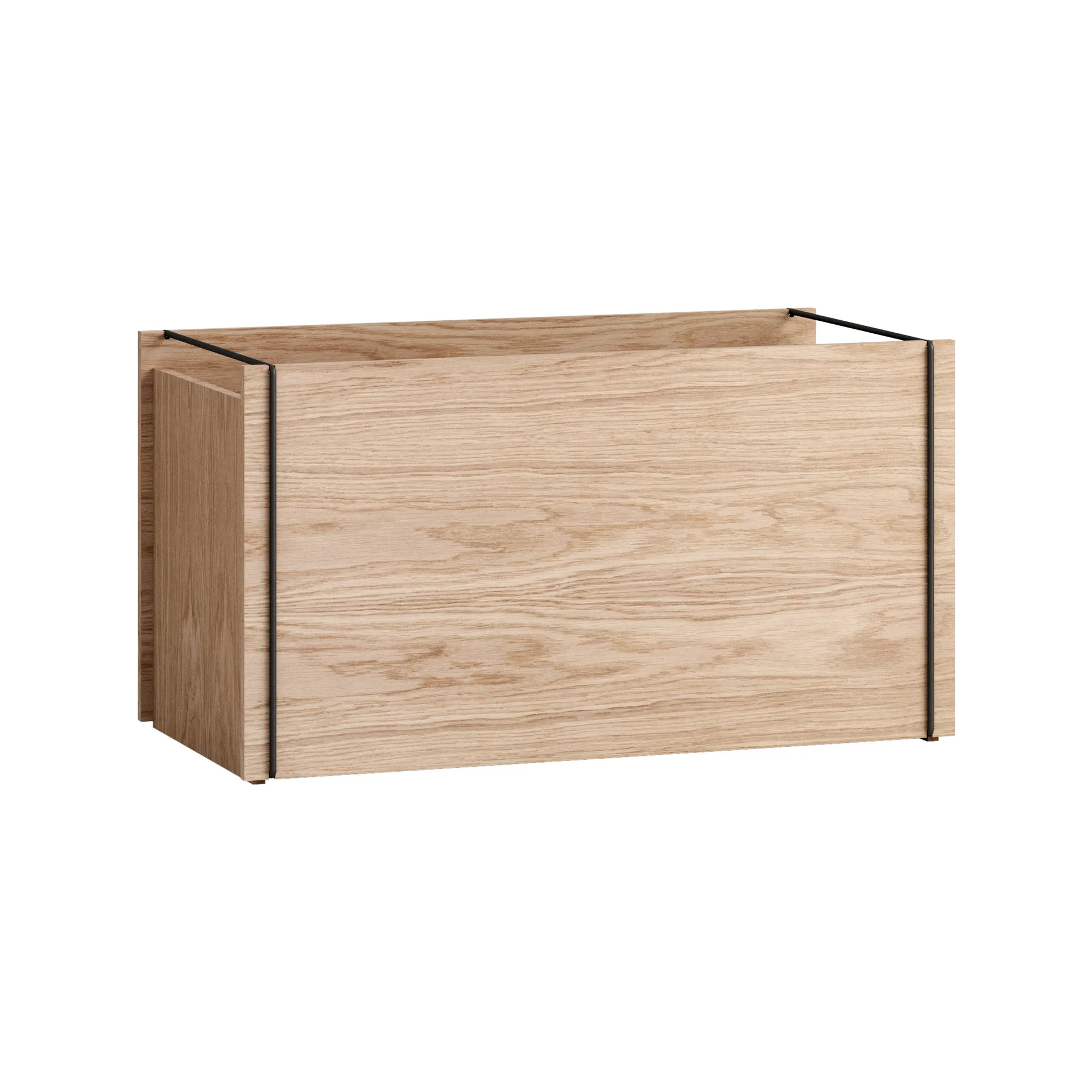 Couvercle pour boîte de rangement 28x60 cm, Bois MOEBE
