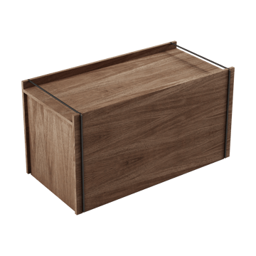 Couvercle pour boîte de rangement 28x60 cm - Smoked oak - MOEBE