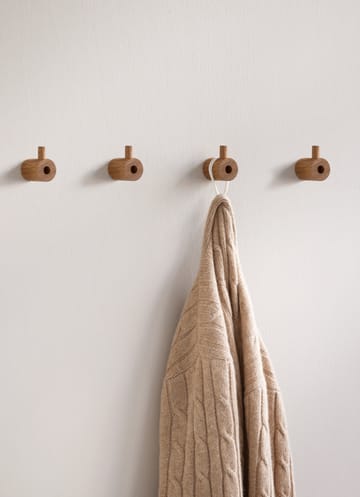 Crochet Moebe wooden wall hook - Chêne - MOEBE