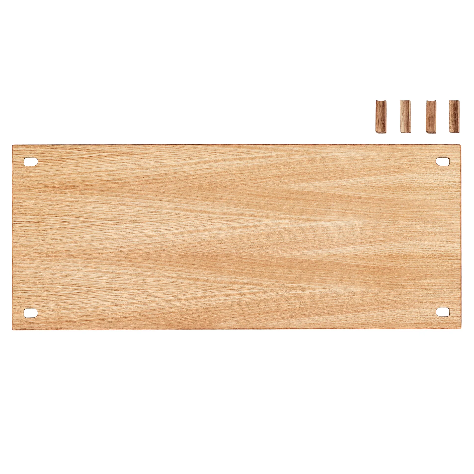 Ensemble d'étagère Moebe 85 cm, Chêne MOEBE