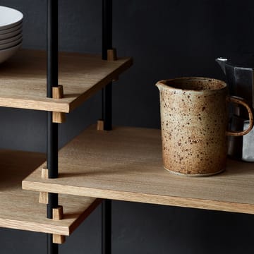 Ensemble d'étagère Moebe 85 cm - Chêne - MOEBE