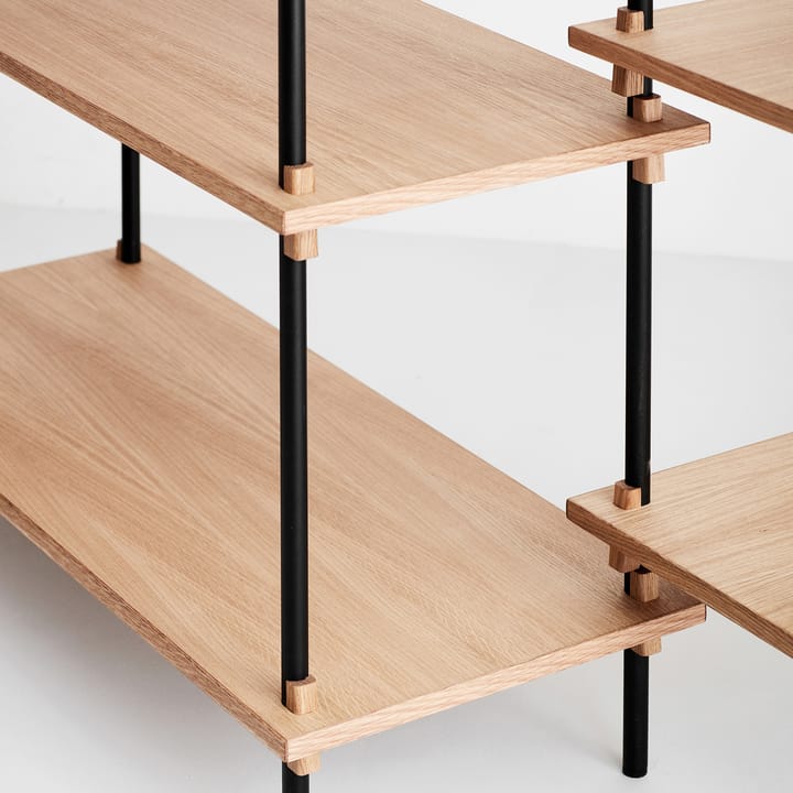 Ensemble d'étagère Moebe 85 cm, Chêne MOEBE