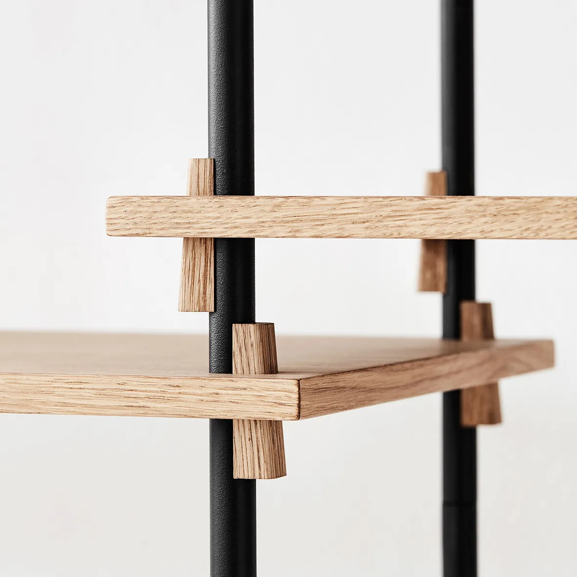 Ensemble d'étagère Moebe 85 cm, Chêne MOEBE