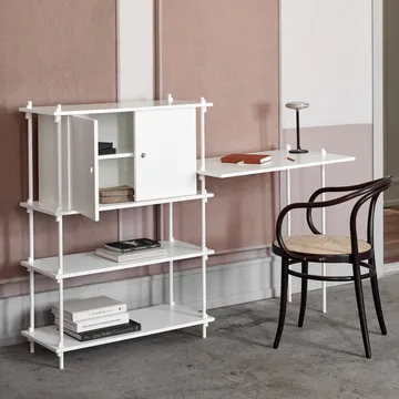 Ensemble d'étagère Moebe 85 cm - White - MOEBE