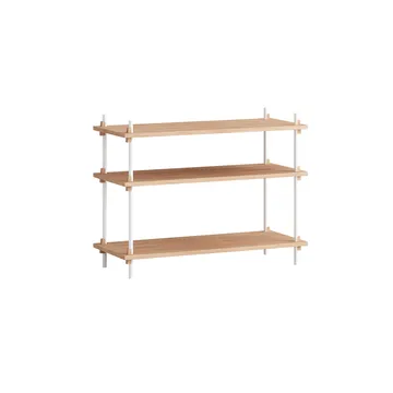 Étagère Shelving System classic - Chêne-white, 86x65x35 cm, S.65.1.A - MOEBE