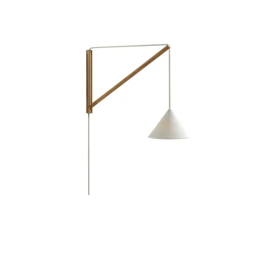 Lampe murale suspendue - Chêne-blanc - MOEBE