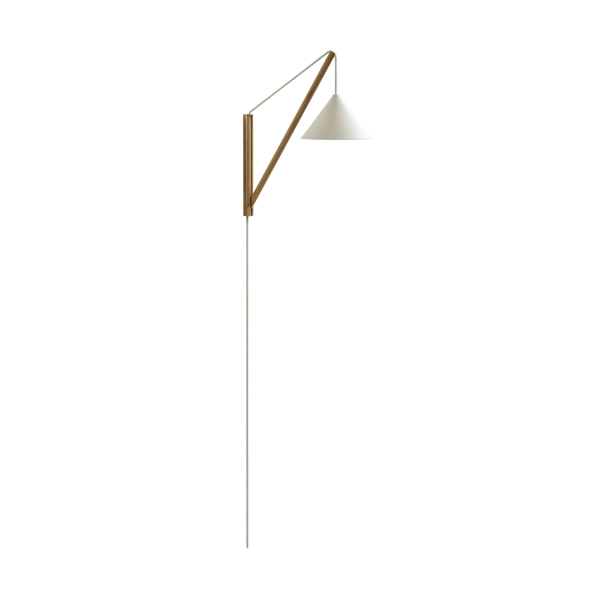 Lampe murale suspendue, Chêne-blanc MOEBE