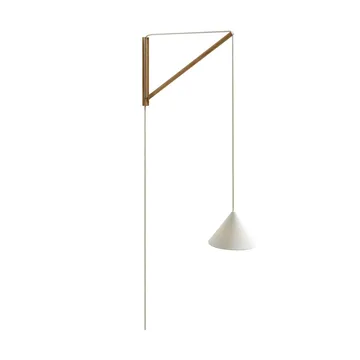 Lampe murale suspendue - Chêne-blanc - MOEBE