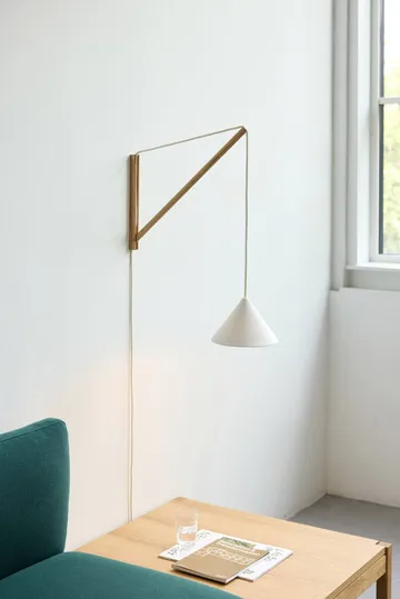 Lampe murale suspendue - Chêne-blanc - MOEBE