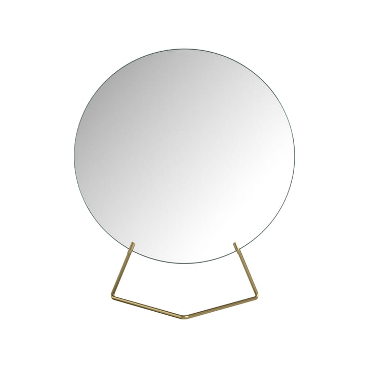 Miroir de sol Ø20 cm - Laiton - MOEBE