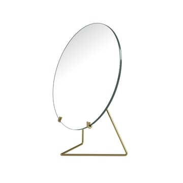Miroir de sol Ø20 cm - Laiton - MOEBE