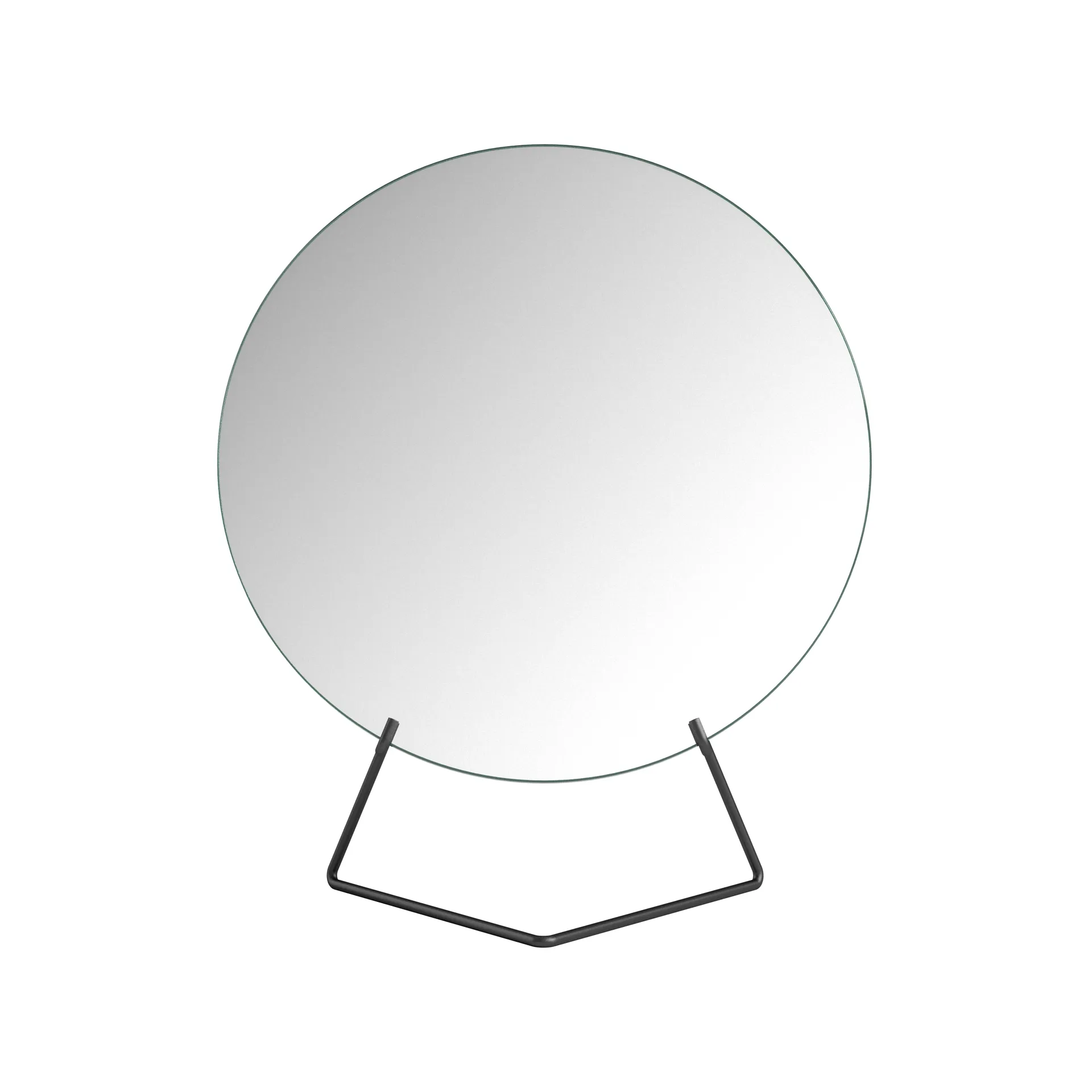 Miroir de sol Ø20 cm, Noir MOEBE