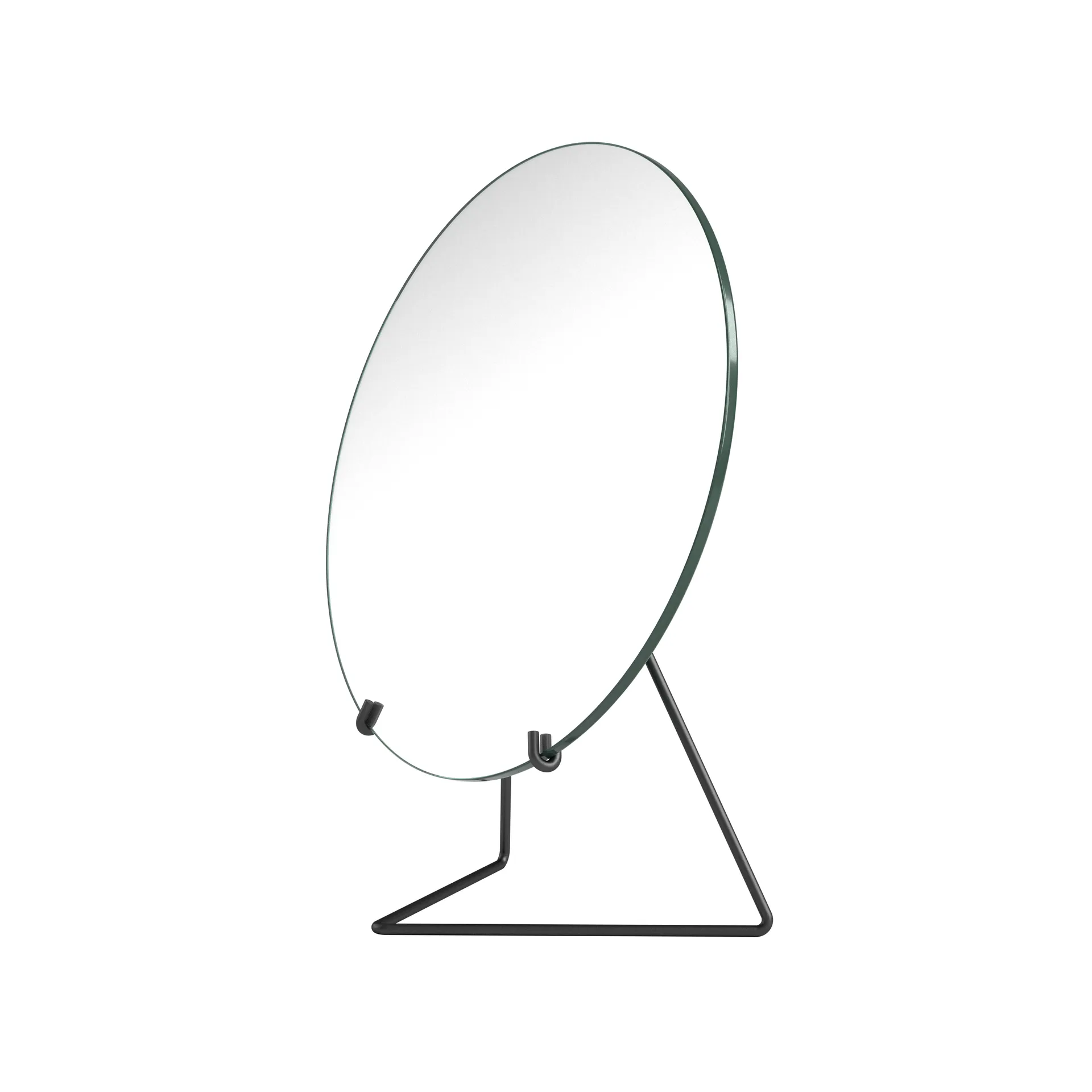 Miroir de sol Ø20 cm, Noir MOEBE