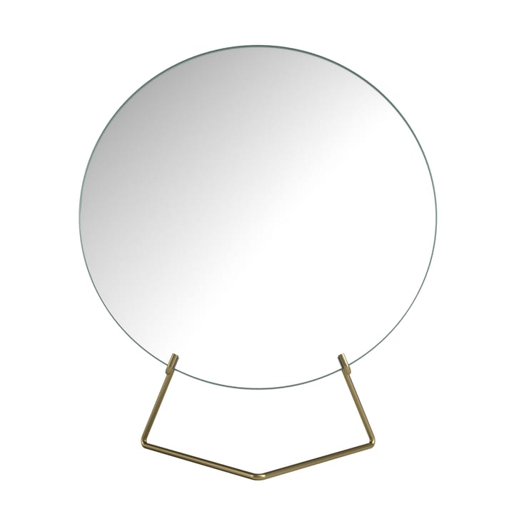Miroir de sol Ø30 cm - Laiton - MOEBE
