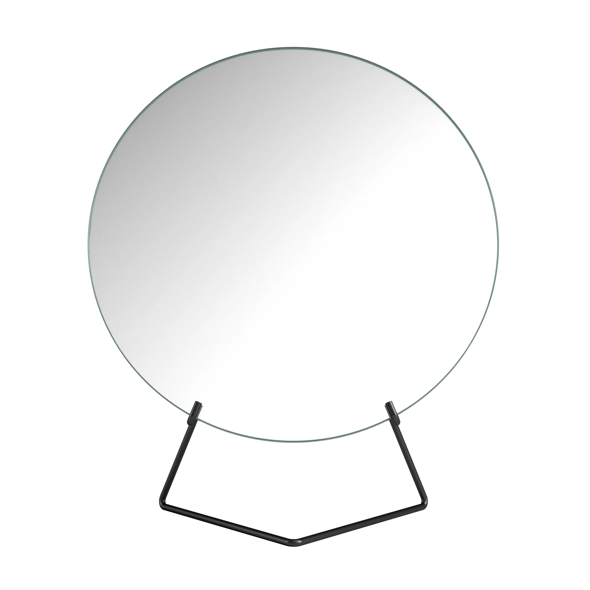 Miroir de sol Ø30 cm, Noir MOEBE