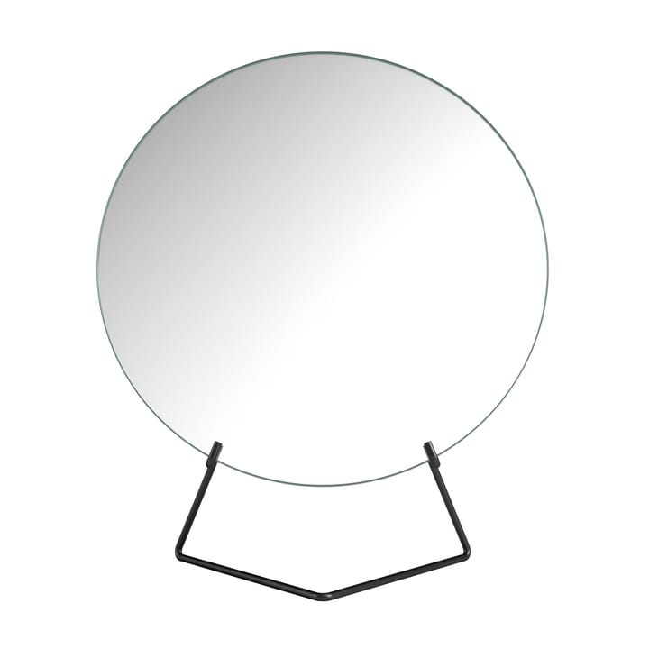 Miroir de sol Ø30 cm - Noir - MOEBE