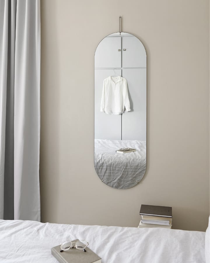 Miroir mural Moebe 133 cm, Stainless steel MOEBE