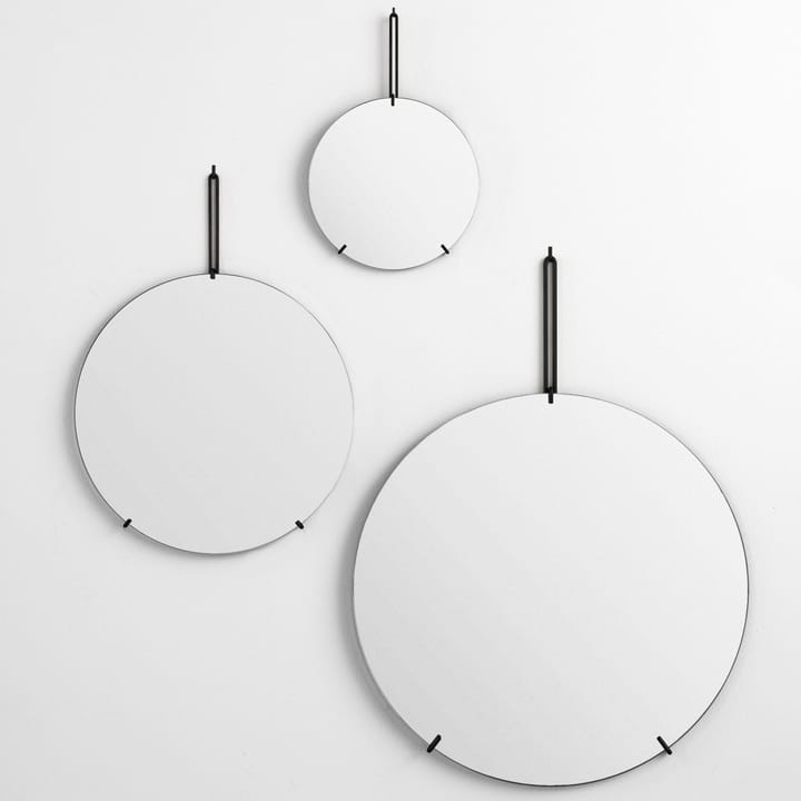 Miroir mural Moebe Ø 50 cm, Noir MOEBE